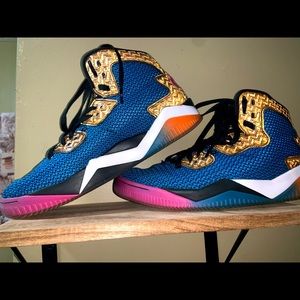 Nike air, 9.5 mens, multicolored